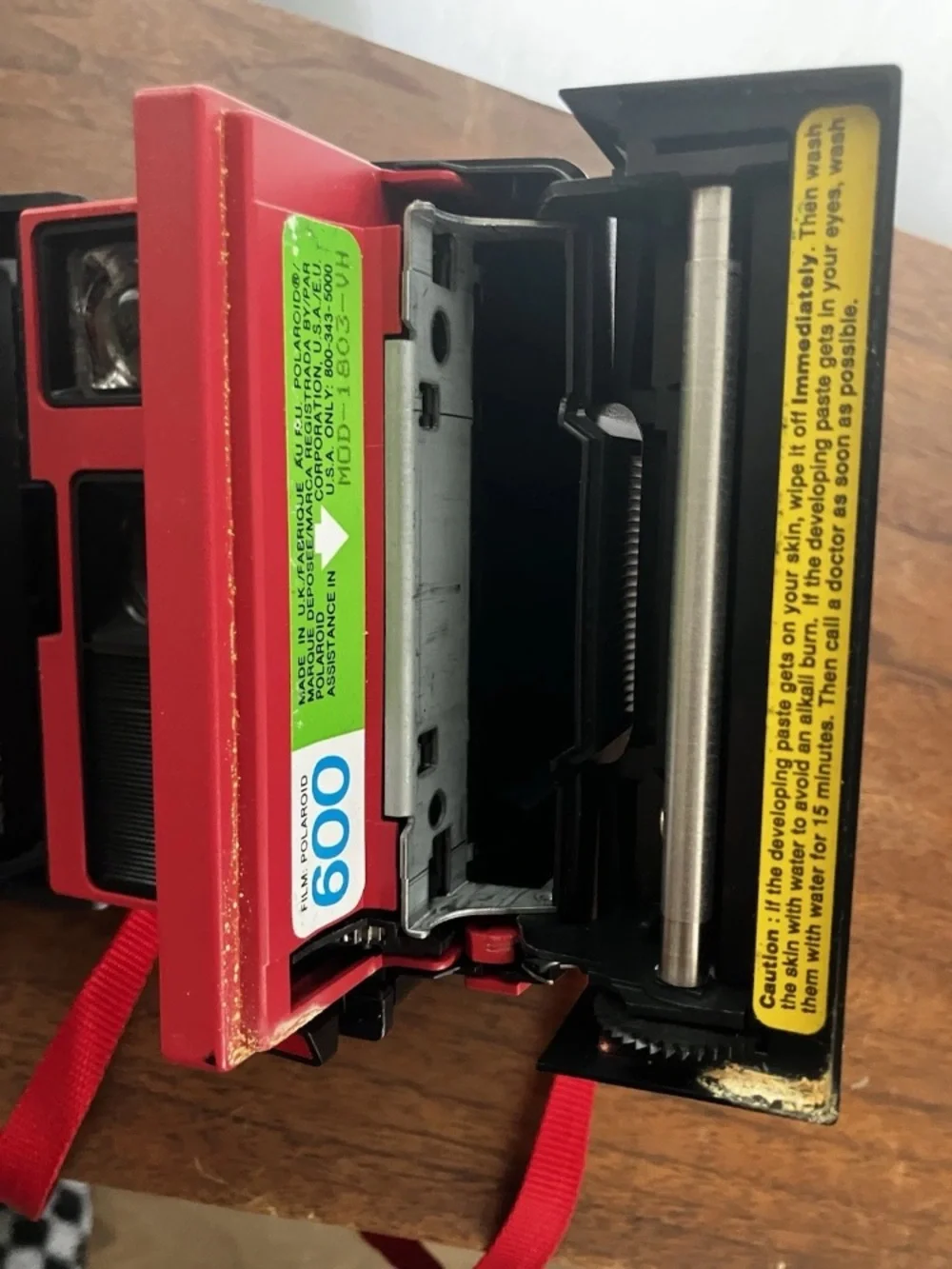 Polaroid Cool Cam 600 Instant Camera - Red & Black
